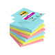 Blocco Post-it Super Sticky Z Notes - R330-6SS-COS - 76 x 76 mm - colori Cosmic - 90 fogli - Post-it - conf. 6 pezzi