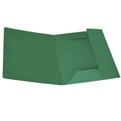 Cartellina 3 lembi - 200 gr - 25 x 34,5 cm - cartoncino bristol - verde - Starline - conf. 25 pezzi