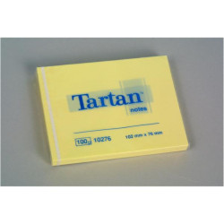 Blocchetti Tartan Note - - 102x76 mm Fg. 100 (63g/m2) giallo light (conf.12)