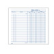 Blocco prima nota cassa - 50 fogli x 2 copie ricalcanti - 22 x 28cm - BM