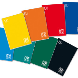 Maxiquaderno One Color - A4 - rigo di 3a - 18 +1 fogli - 100 gr - Blasetti