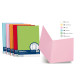 Cartellina semplice Acqua - 200 gr - A4 - rosa - cartoncino bristol - Favini - conf. 50 pezzi