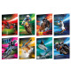 Maxiquaderno Sport Emotions - A4 - 1 rigo c/margine - 20+1 fogli - 80 gr - Blasetti