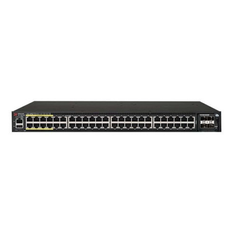 Ruckus ICX 7450-48P - Switch - L3 - gestito - 40 x 10/100/1000 (PoE+) + 8 x 10/100/1000 (PoH) + 2 x 40 Gigabit QSFP+ - flusso d
