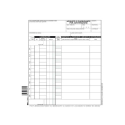 Blocco schede prelievo carburante - 21 x 15cm - 50 fogli - Edipro