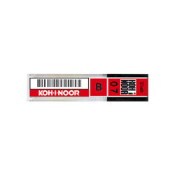 Micromine - mina 0,7mm - gradazione B - Koh I Noor - astuccio 12 mine