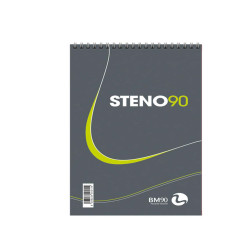Blocco spiralato Steno 90 - 130 x 225mm - 90gr - 60 fogli - BM