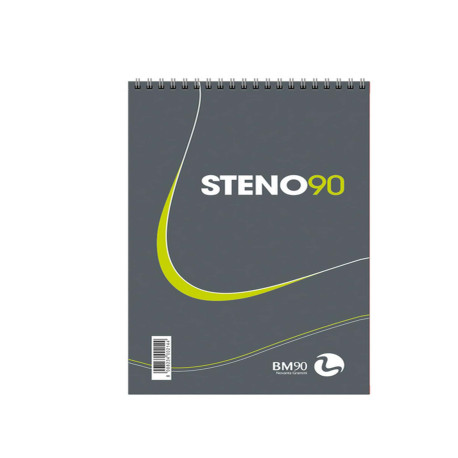 Blocco spiralato Steno 90 - 130 x 225mm - 90gr - 60 fogli - BM