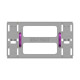 Samsung Frame Kit CY-LJRNPF - Componente di montaggio (4 jigs) - per video wall (pivot) - per Samsung IE020R, IE025R, IE025R-F,