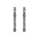 Samsung Frame Kit VG-LFR11PWF - Kit montaggio (2 staffe di montaggio laterali) - per Video wall 1x1 (pivotante) - installabile 