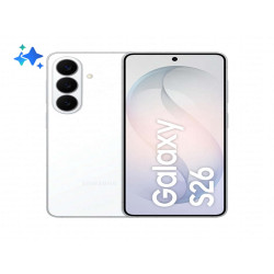 Samsung Galaxy S26 Smartphone AI, 256GB, Processore avanzato, Assistente Foto, Creative Studio, Camera 50 MP, 4300 mAh, White, 