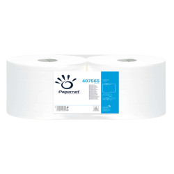 Bobina asciugatutto Special - microgoffrata - 2 veli - diametro 25 cm - 23,4 cm x 180 m - 18 gr - cellulosa - bianco - Papernet