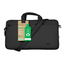 Borsa per notebook - Bologna - ecocompatibile - da 16" -  nero - Trust