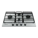 Samsung NA64H3110BS - Piano cottura a gas - 4 piastre - Nicchia - larghezza: 56 cm - prof. 48 cm - acciao inox - acciaio inossi