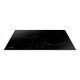 Samsung NZ64T3707AK - Piano cottura a induzione - 4 piastre - Nicchia - larghezza: 56 cm - prof. 49 cm - con estremità sfaccett