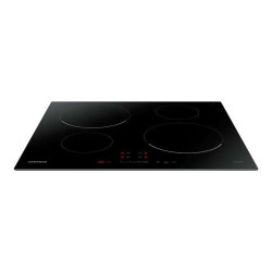 Samsung NZ64T3707AK - Piano cottura a induzione - 4 piastre - Nicchia - larghezza: 56 cm - prof. 49 cm - con estremità sfaccett