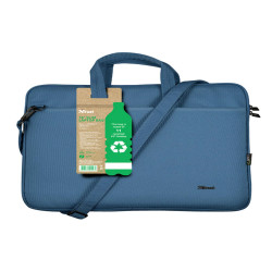 Borsa per notebook - Bologna - ecocompatibile - da 16" - blu - Trust
