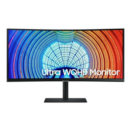 Samsung S34A650UXU - S65UA Series - monitor a LED - curvato - 34" - 3440 x 1440 UWQHD @ 100 Hz - VA - 300 cd/m² - 4000:1 - HDR1