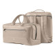 Borsa zainabile bi-bag Gate Trended - 42 x 28 x 14 cm - ecopelle - ghiaccio - In Tempo