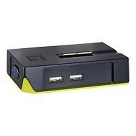 LevelOne ViewCon KVM-0222 - Switch KVM - 2 x KVM port(s) - 1 utente locale - desktop