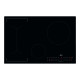 AEG IKB84443IB - Piano cottura a induzione - 4 piastre - Nicchia - larghezza: 75 cm - prof. 49 cm - nero