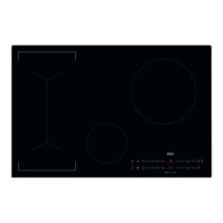 AEG IKB84443IB - Piano cottura a induzione - 4 piastre - Nicchia - larghezza: 75 cm - prof. 49 cm - nero