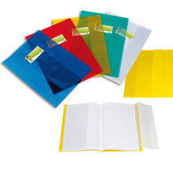 Coprimaxi PT1 F - 21 x 30 cm - PP - 100 mic - c/alette - liscio - giallo trasparente - Sei Rota