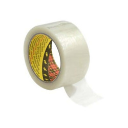 Scotch 371 - Nastro da imballaggio - 50 mm x 66 m - 76 mm core - pellicola in polipropilene - bianco (pacchetto di 36)