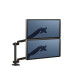 Braccio portamonitor doppio verticale Platinum Series - Fellowes