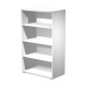 Mobile contenitore Agorà - medio a giorno - 80 x 45 x 136 cm - bianco - Artexport