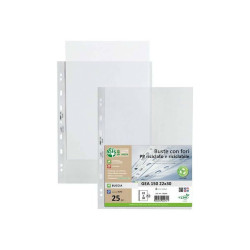 SEI Gea 150 - Busta trasparente - per A4 - trasparente (pacchetto di 25)