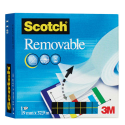 Nastro adesivo Magic™ 811 - removibile - invisibile - 1,9 cm x 33 m - trasparente - Scotch