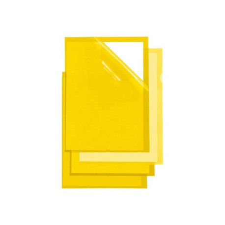 SEI POLI 150 COLOR - Cartella a L - per A4 - giallo (pacchetto di 25)