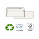 Busta a sacco Kami Strip - senza finestra - 11 x 23 cm - 100 gr - carta riciclata FSC - bianco - Pigna Envelopes - conf. 500 pe
