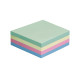 Biglietti adesivi Cubo - assortito tenue - 75 x 75mm - 70gr - 400 fogli - Starline.