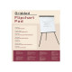 Blocco per lavagna - 20 fogli - 65 x 98 cm - quadretti 2,5 x 2,5 cm - bianco - Starline