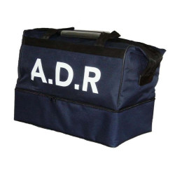 Borsa Vuota in nylon colore Blu con tascone centrale, porta scarpe ,chiusura a zip. cm 70 x 50 x 45