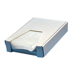 Busta adesiva portadocumenti - senza stampa - DL (22,8 x 12 cm) - carta - trasparente - Eco - Starline - conf. 250 pezzi