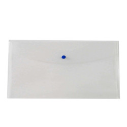 Busta con bottone - A4 - PP - trasparente neutro - Starline