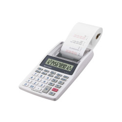 Calcolatrice scrivente mini EL1611V -  191x99x42 mm - 12 cifre - Bianco - Sharp - SH-EL1611V