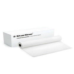Carta plotter - 1067 mm x 50 mt - 90 gr - inkjet - opaca - bianco - Starline