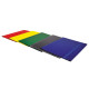 Cartella 3 lembi con elastico piatto - A4 - dorso variabile - blu - Starline
