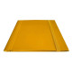 Cartella 3 lembi con elastico piatto - A4 - dorso variabile - giallo - Starline