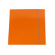 Cartella 3 lembi con elastico Queen - A4 - dorso variabile - cartone plastificato - arancio - Starline