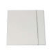 Cartella 3 lembi con elastico Queen - A4 - dorso variabile - cartone plastificato - bianco - Starline