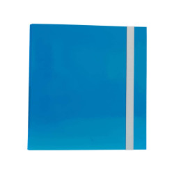 Cartella progetto - con elastico - dorso 3 cm - azzurro - Starline