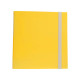 Cartella progetto - con elastico - dorso 3 cm - giallo - Starline