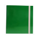 Cartella progetto - con elastico - dorso 3 cm - verde - Starline