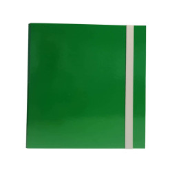 Cartella progetto - con elastico - dorso 3 cm - verde - Starline