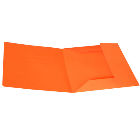 Cartellina 3 lembi - 200 gr - 25 x 34,5 cm - cartoncino bristol - arancio - Starline - conf. 25 pezzi